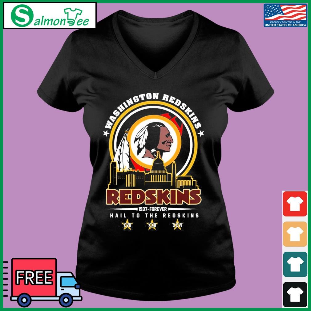 Washington Redskins 1932-forever skyline shirt, hoodie, sweater, long  sleeve and tank top