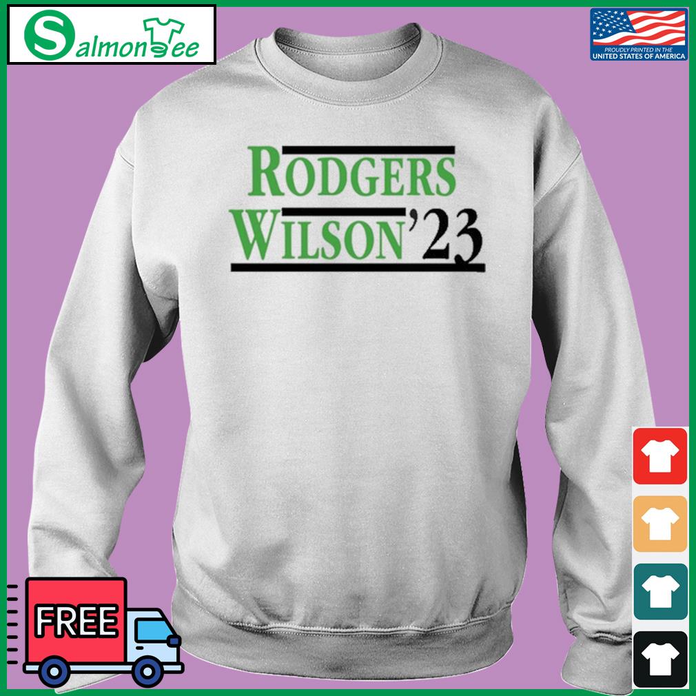 Aaron Rodgers Garrett Wilson '23 shirt, hoodie, sweater, long