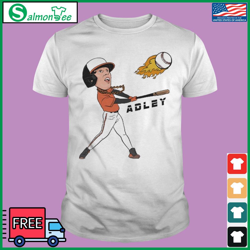 Adley Rutschman Adley Baseball Fire T-shirt,Sweater, Hoodie, And