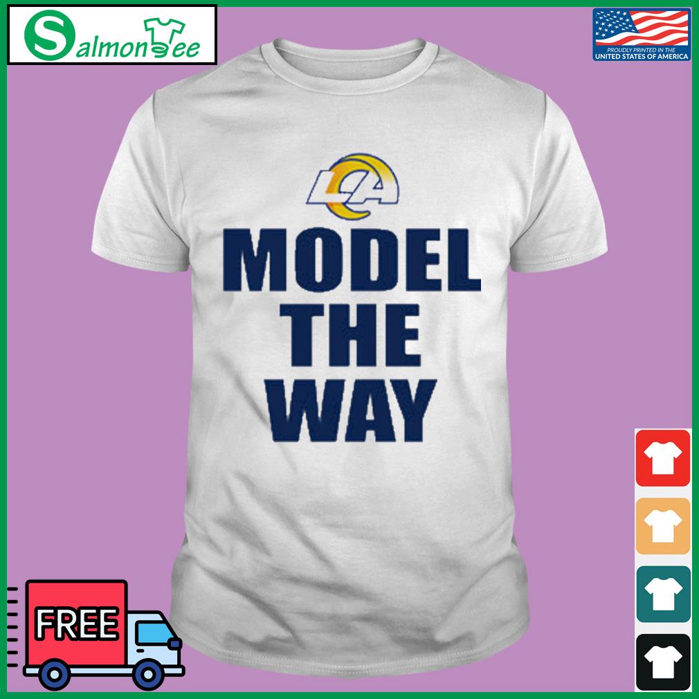 Andrew Siciliano Model The Way Los Angeles Rams Shirt