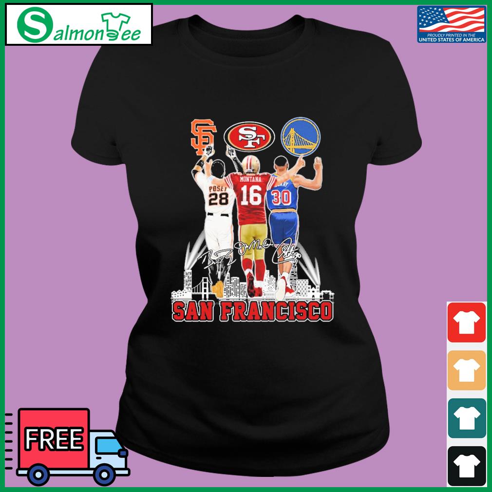 Joe Montana and Stephen Curry San Francisco city shirt, hoodie, sweater, long  sleeve and tank top