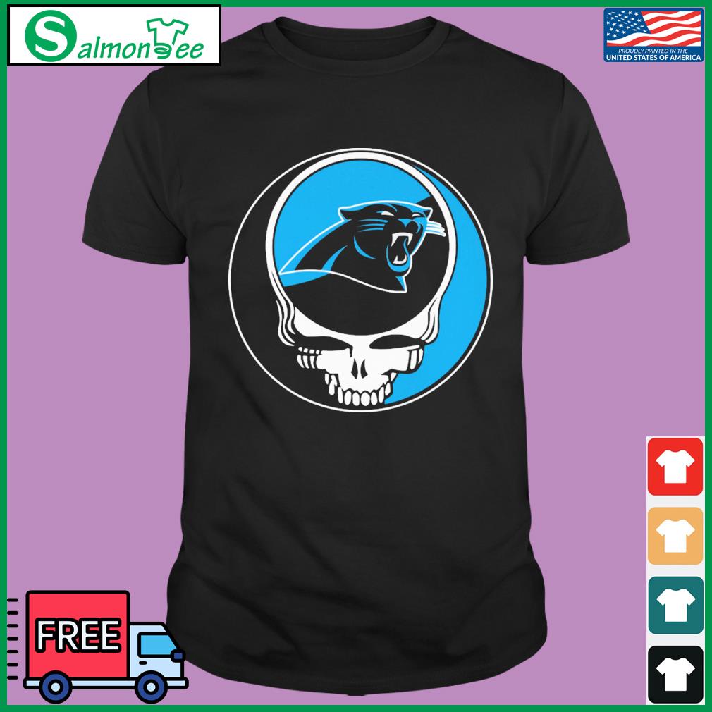 carolina panthers grateful dead shirt