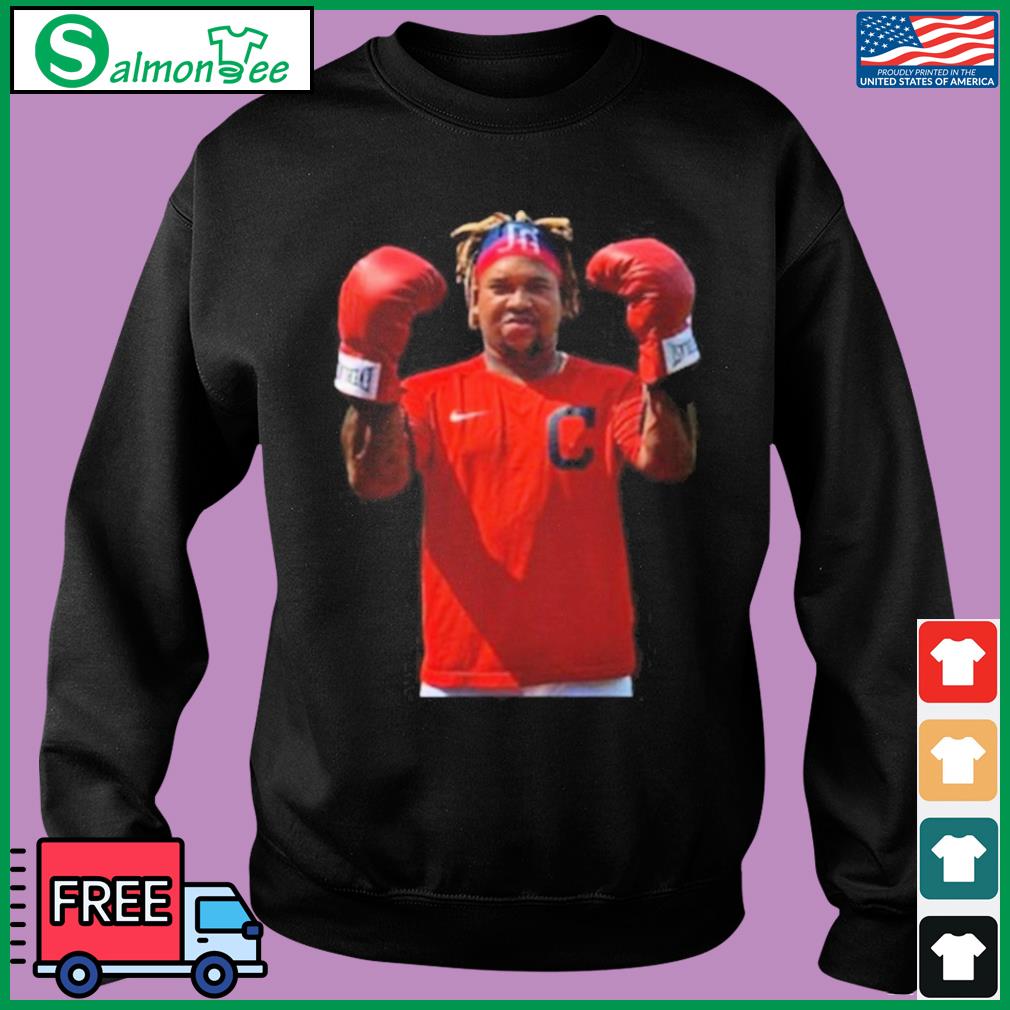 Down Goes Anderson Jose Ramirez Boxing Man Shirt, hoodie, sweater