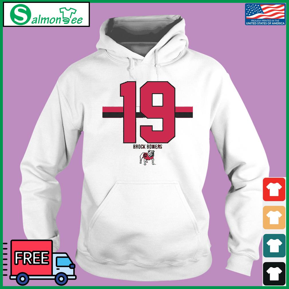 Georgia Football Brock Bowers 19 T Shirt, hoodie, sweater and long sleeve