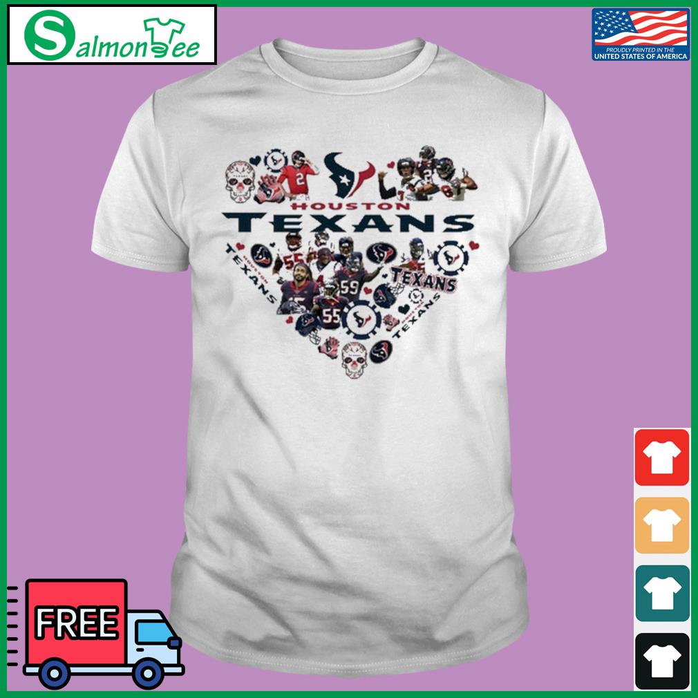 Houston Texans Heart 2023 Shirt, hoodie, sweater, long sleeve and tank top