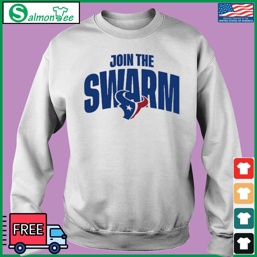 Join The Swarm Shirt 2023 Houston Texans Fans - Shibtee Clothing