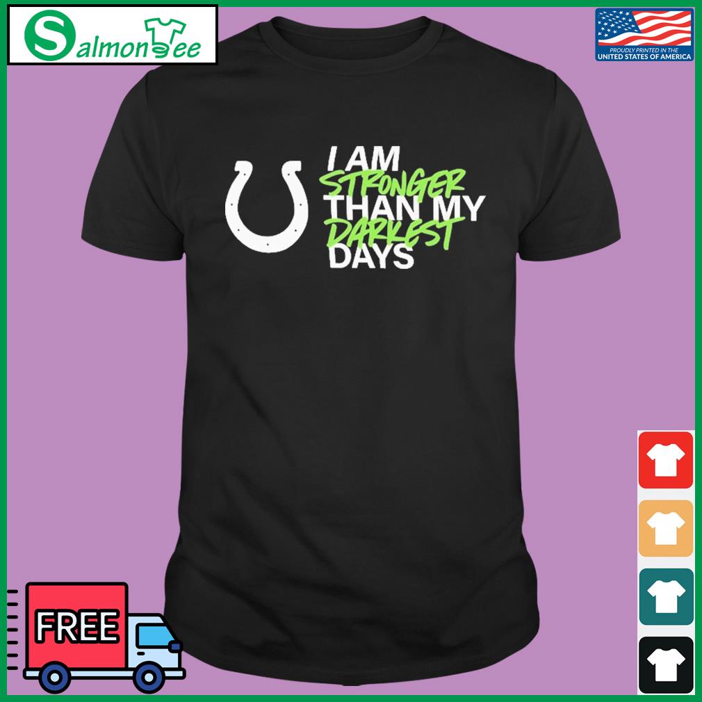 New York Giants I Am Stronger Than My Darkest Days Shirt, hoodie