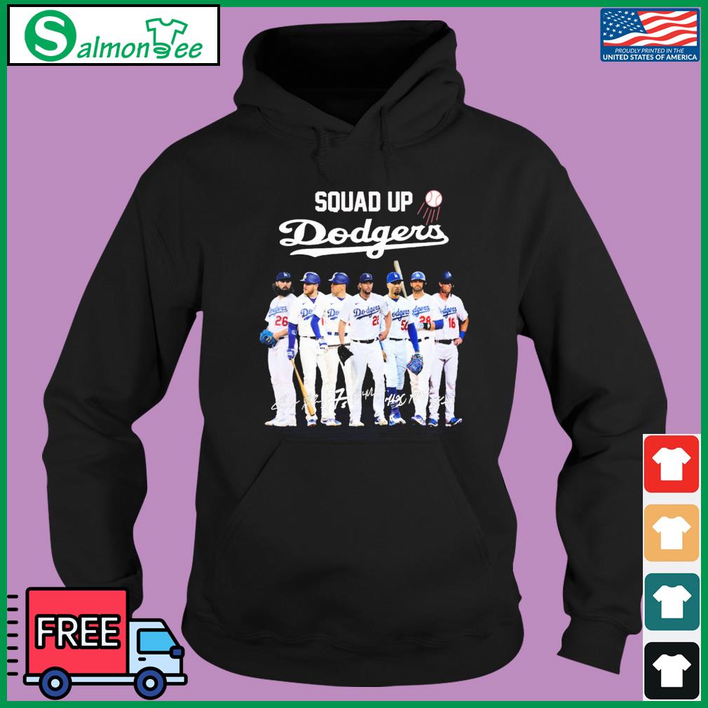 Los Angeles Dodgers baseball sport team squad up Dodgers players signatures  shirt, hoodie, sweater, long sleeve and tank top