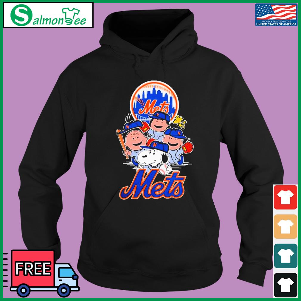 Charlie Brown And Snoopy Playing Baseball New York Mets Mlb 2023