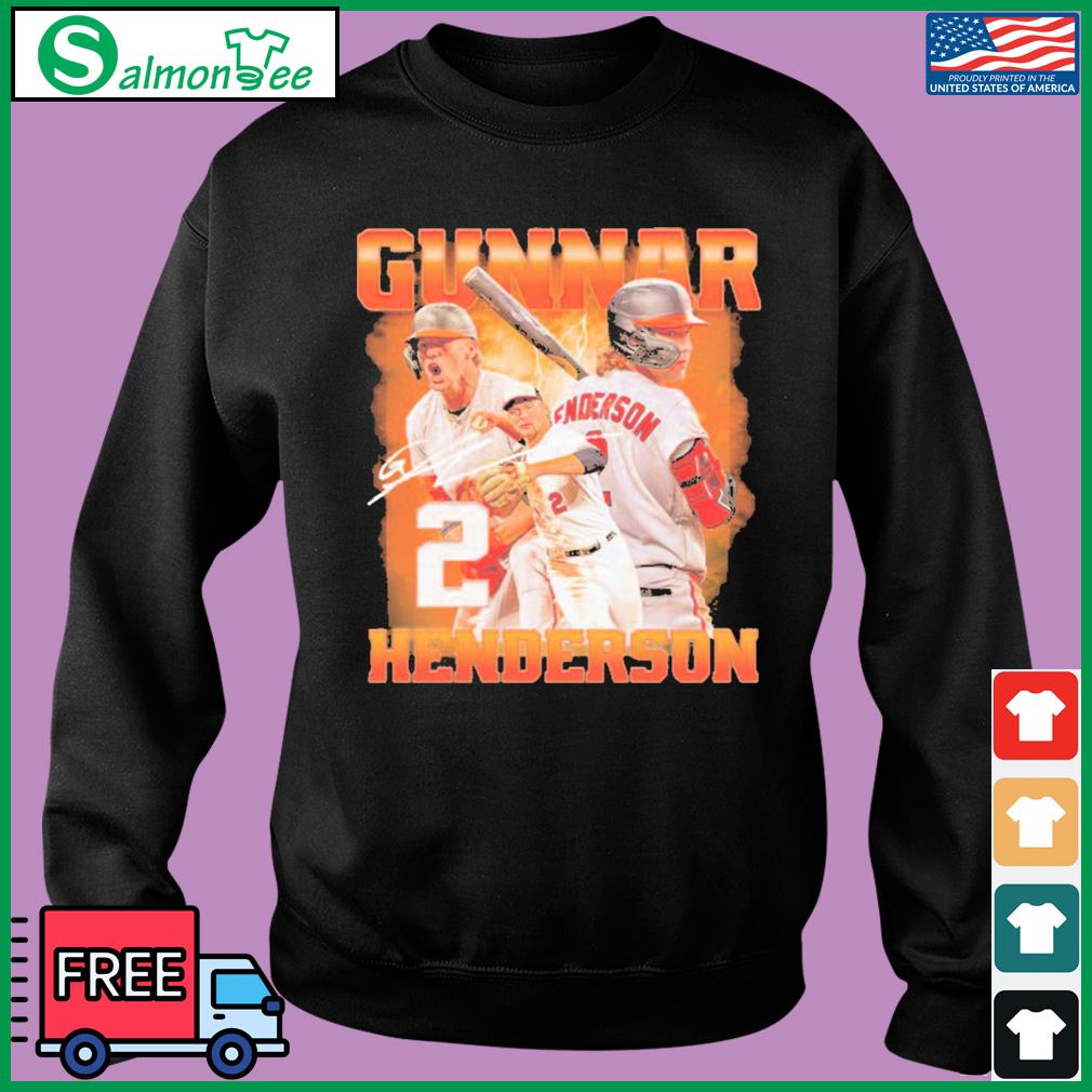 Official baltimore orioles gunnar henderson T-shirts, hoodie, tank