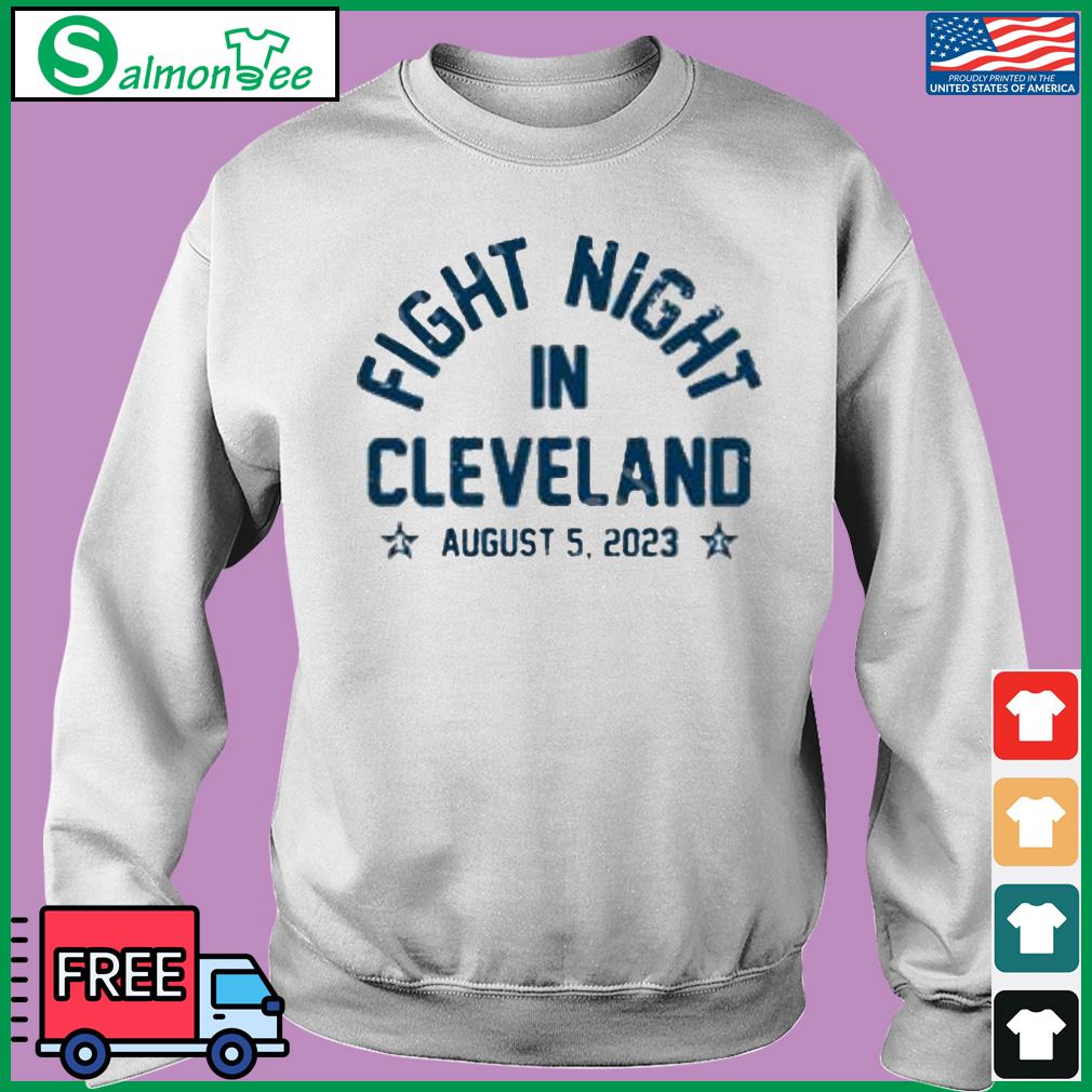 Official Breakingt Fight Night In Cleveland Shirt, hoodie, sweater, long  sleeve and tank top