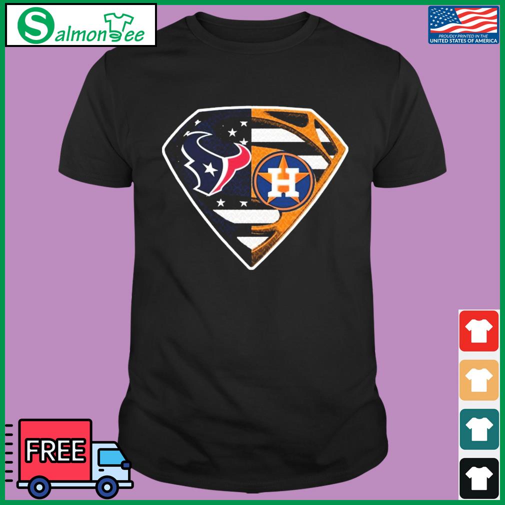 Superman Houston Texans and Houston Astros best black shirt, hoodie, ladies  tee, sweater and v-neck t-shirt