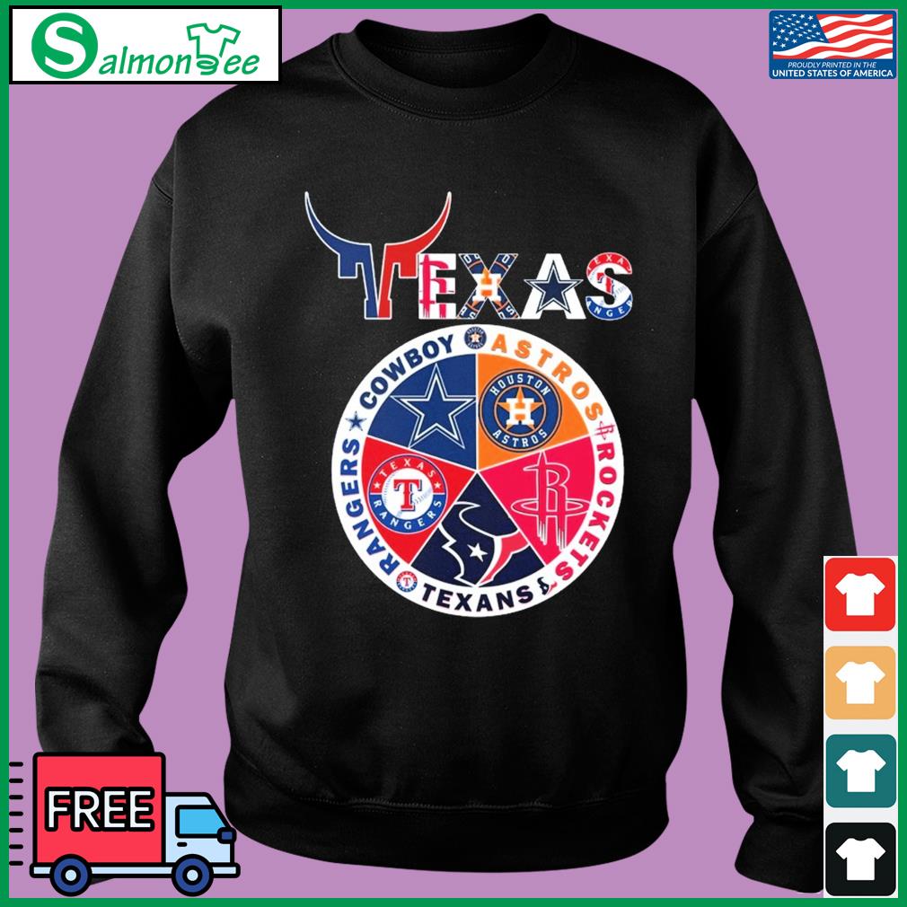 Official Houston Texans Rockets Astros Houston Sports Teams Champions T t- shirt, hoodie, sweater, long sleeve and tank top