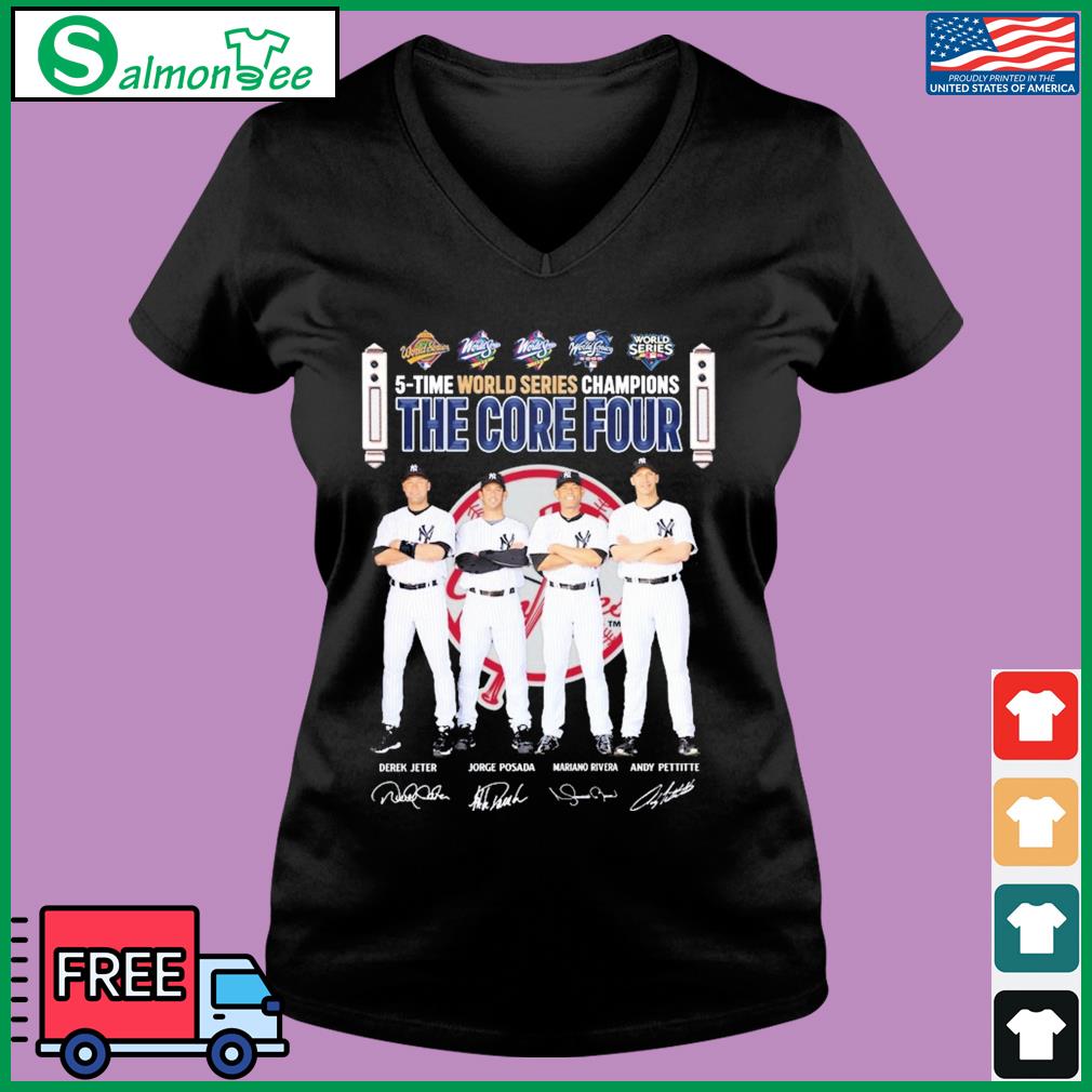 New York Yankees World Series Champions Signature T-Shirt, hoodie