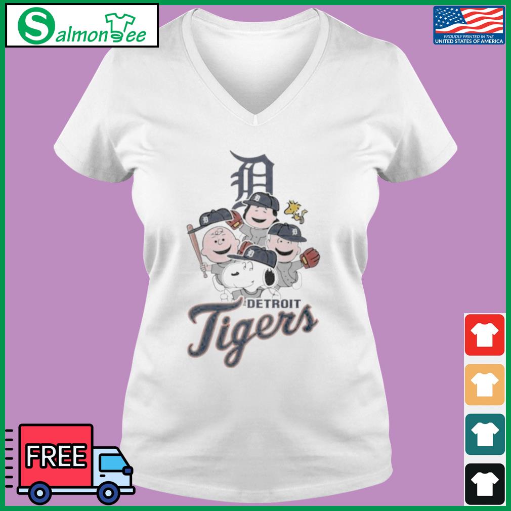 Peanuts Mlb Detroit Tigers Snoopy And Friends 2023 T Shirt - Teespix - Store  Fashion LLC