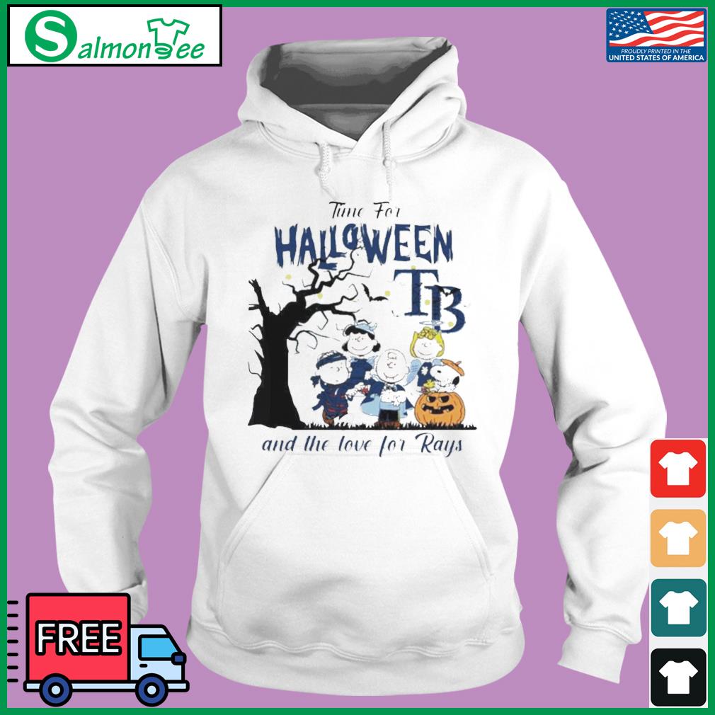 Tampa Bay Rays Time For Halloween And The Love For Rays Shirt, hoodie,  sweater, long sleeve and tank top