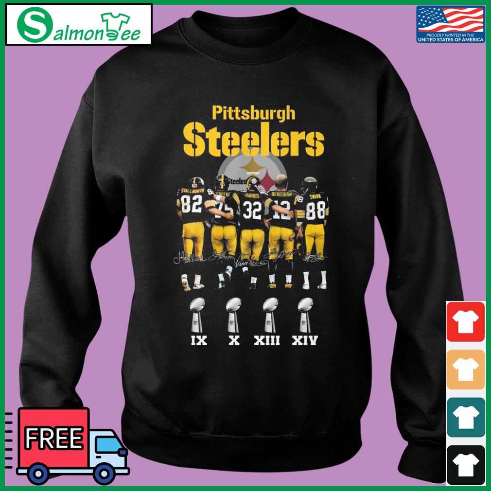 Pittsburgh Steelers 4x Champions Players Signatures Shirt, hoodie, sweater,  long sleeve and tank top