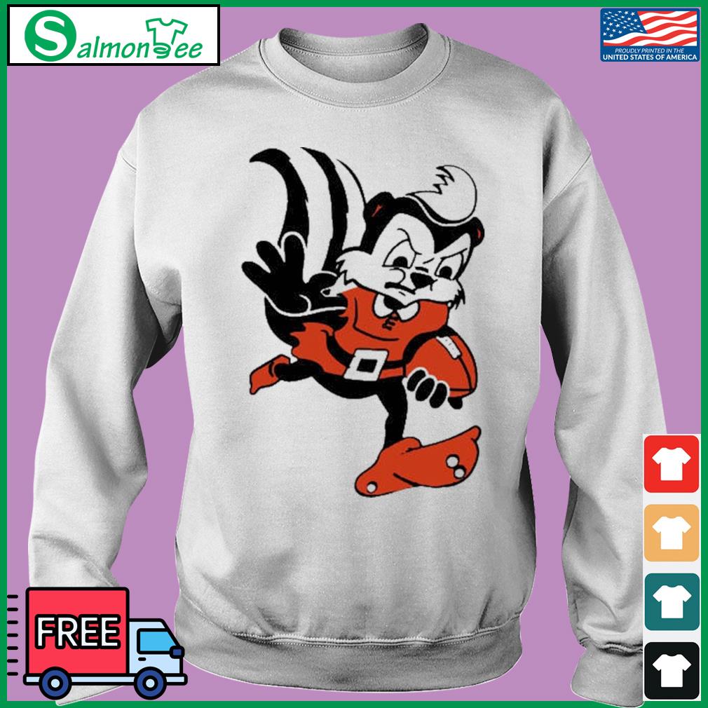 Official logo cleveland rally skunk shirt, hoodie, sweater, long sleeve and  tank top