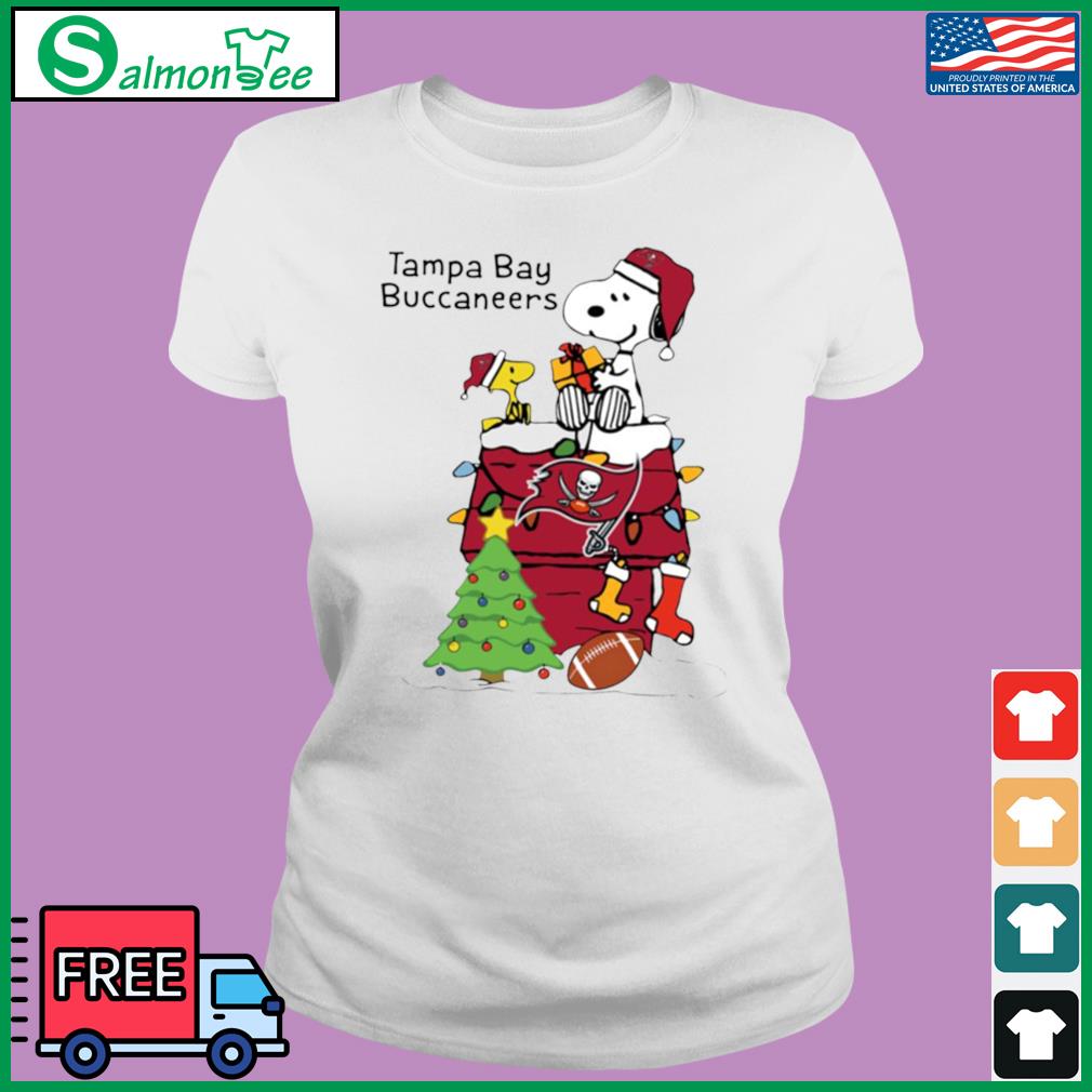 Tampa Bay Buccaneers Snoopy Christmas Shirt