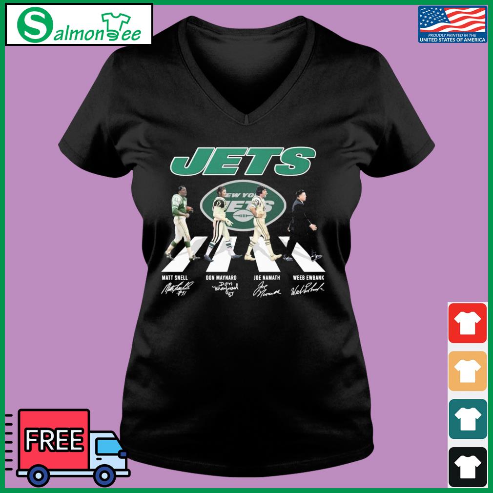 The New York Jets Matt Snell Don Maynard Joe Namath Abbey