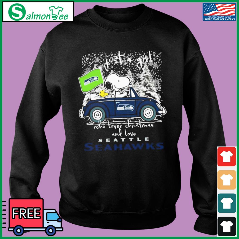 Christmas Snoopy Seattle Seahawks Shirt