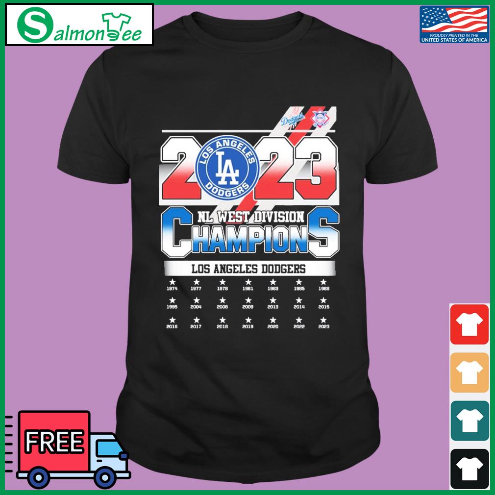 Dodgers 2023 West Division Champions Shirt, hoodie, sweater, long