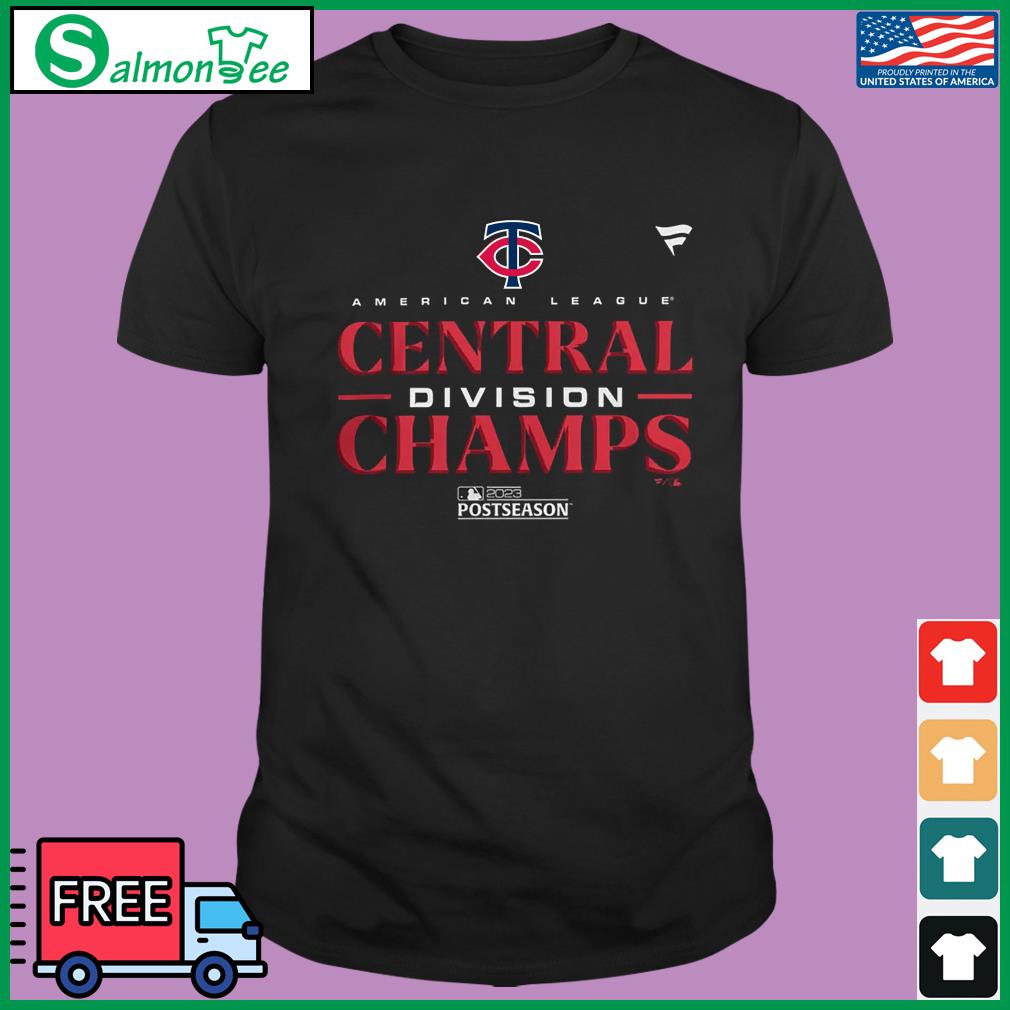 Minnesota Twins American League 2023 AL Central Division Champions shirt,  hoodie, sweater, long sleeve and tank top