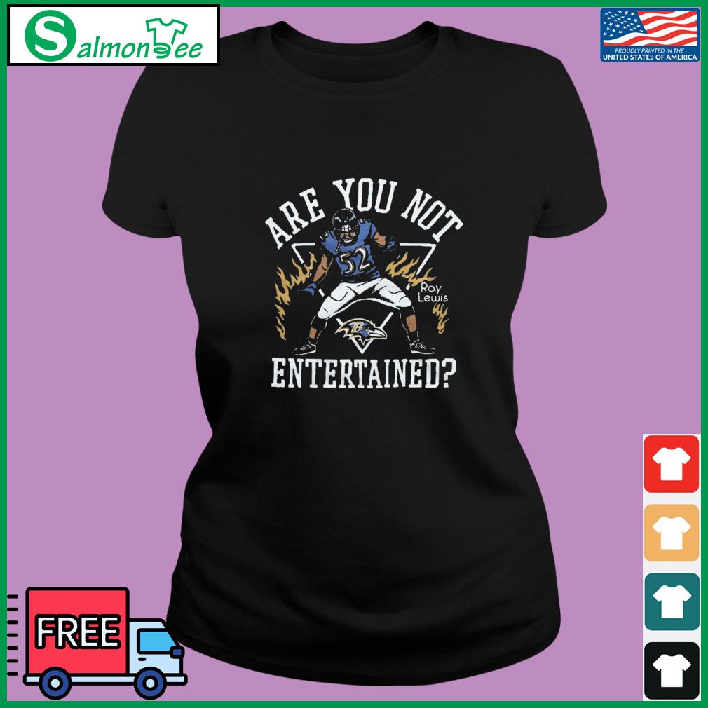 Official Baltimore ravens ray lewis are you not entertained T-shirt, hoodie,  tank top, sweater and long sleeve t-shirt