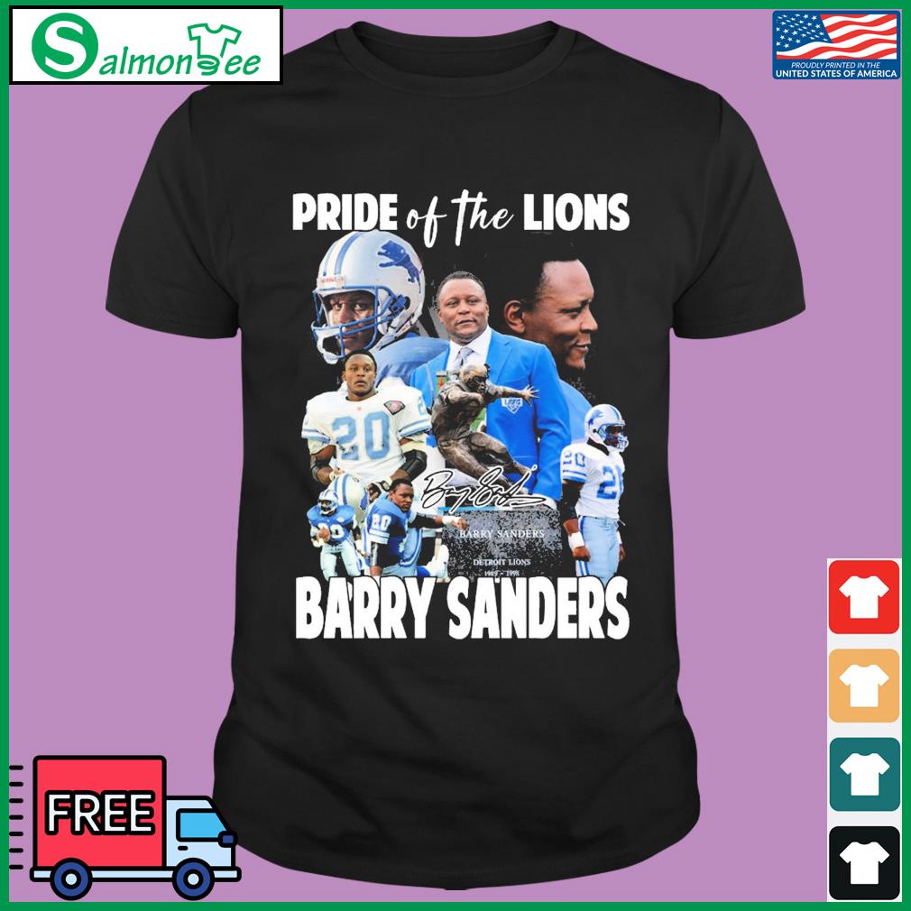 Official detroit Lions Barry Sanders 20 Shirt, hoodie, sweater, long sleeve  and tank top