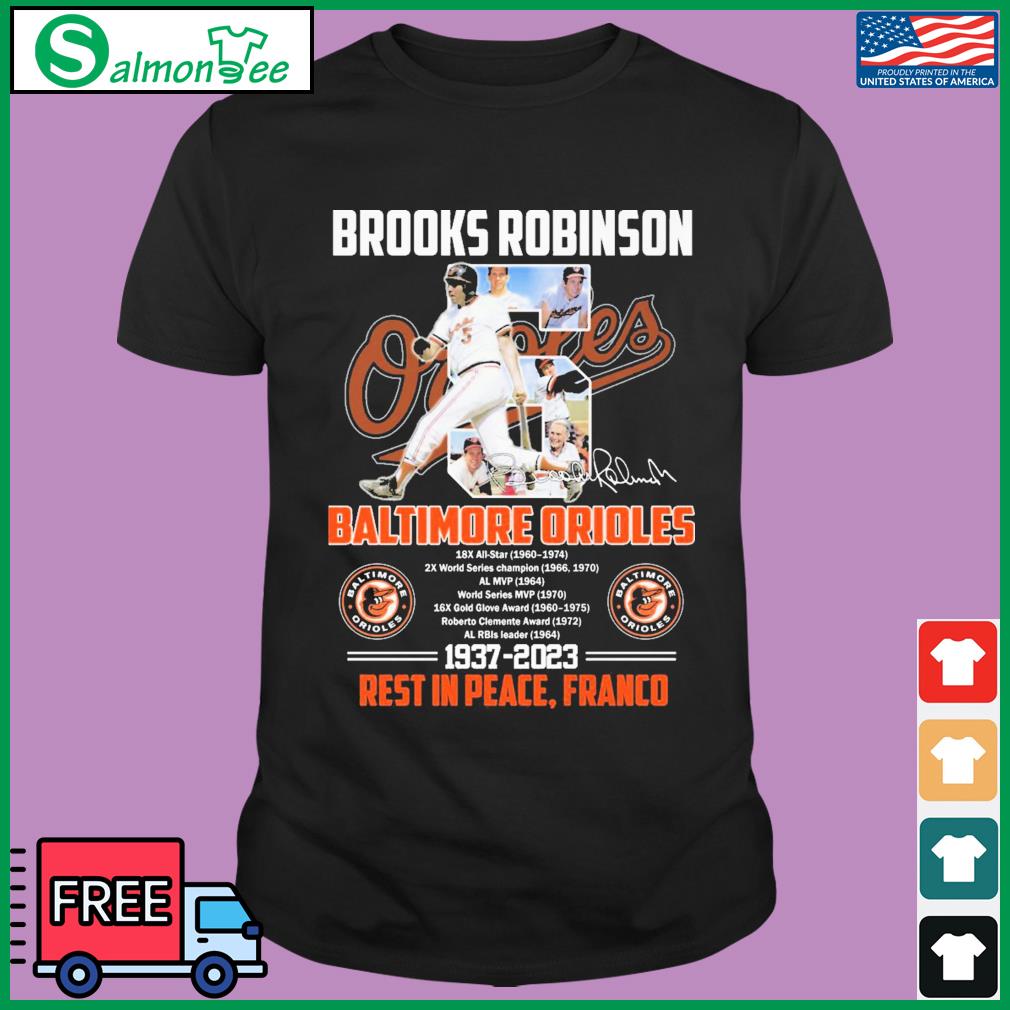 Official baltimore Orioles The Human Vacuum Cleaner Brooks Robinson T-Shirts,  hoodie, tank top, sweater and long sleeve t-shirt