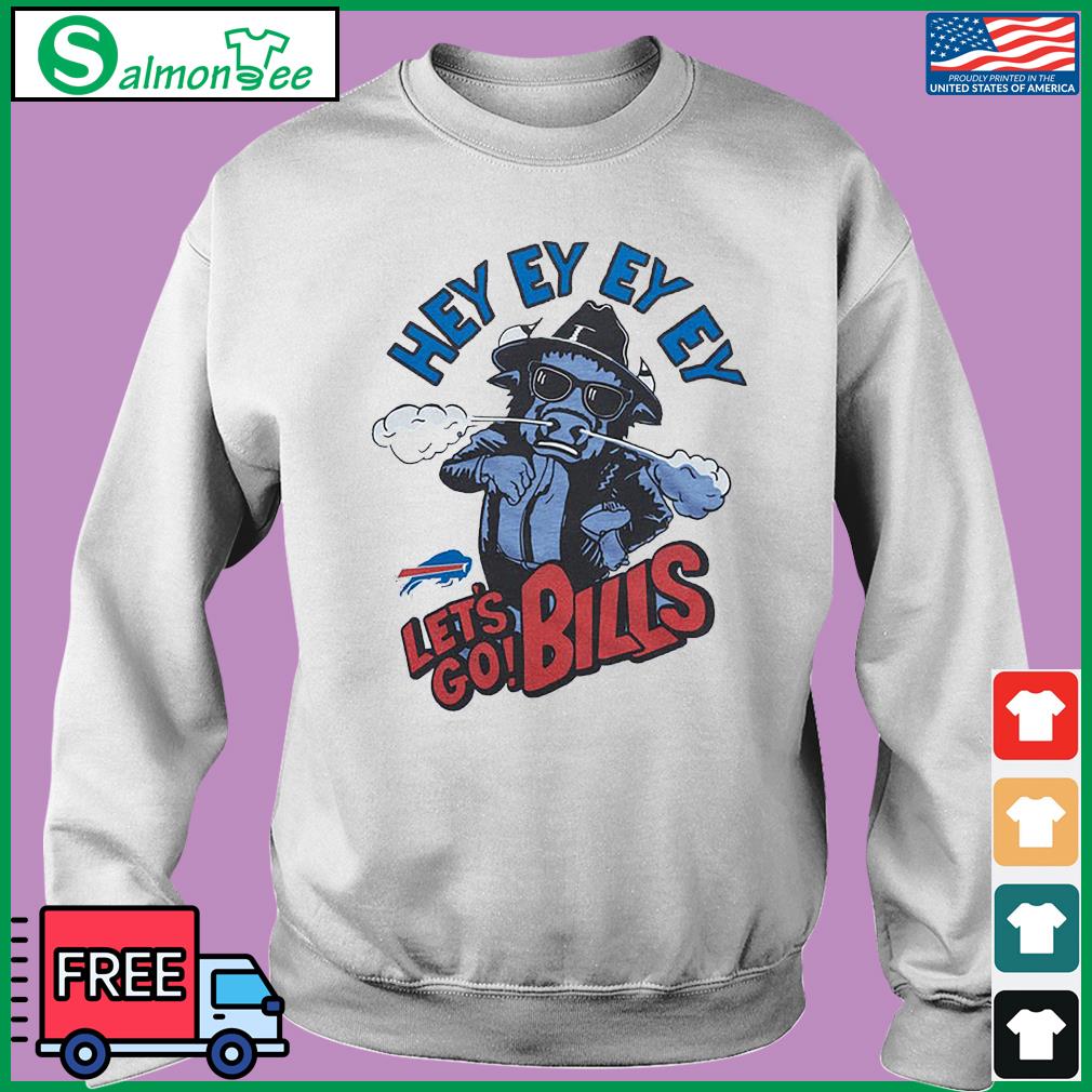 Buffalo Bills Youth Heritage Long Sleeve Hoodie T-Shirt - Royal