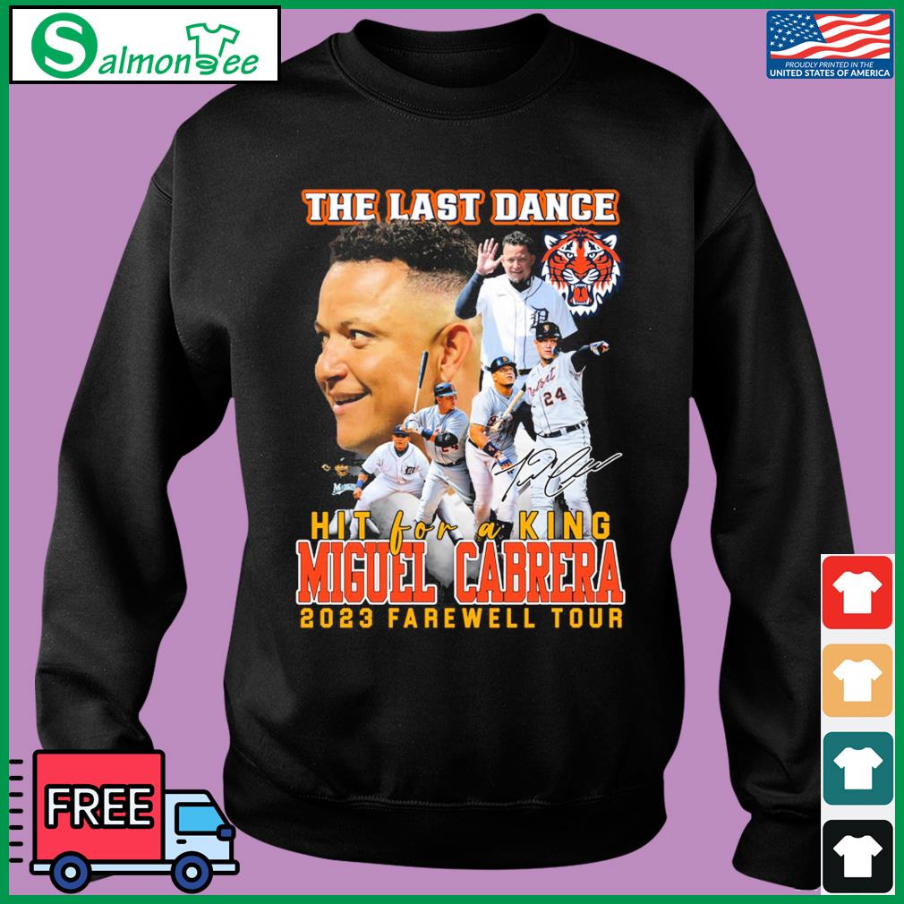 Miguel Cabrera Last Ride Detroit Tigers Shirt - High-Quality