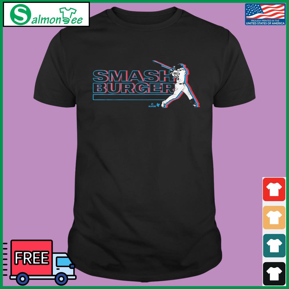 Smash Burger Jake Burger Miami Marlins shirt, hoodie, sweater, long sleeve  and tank top