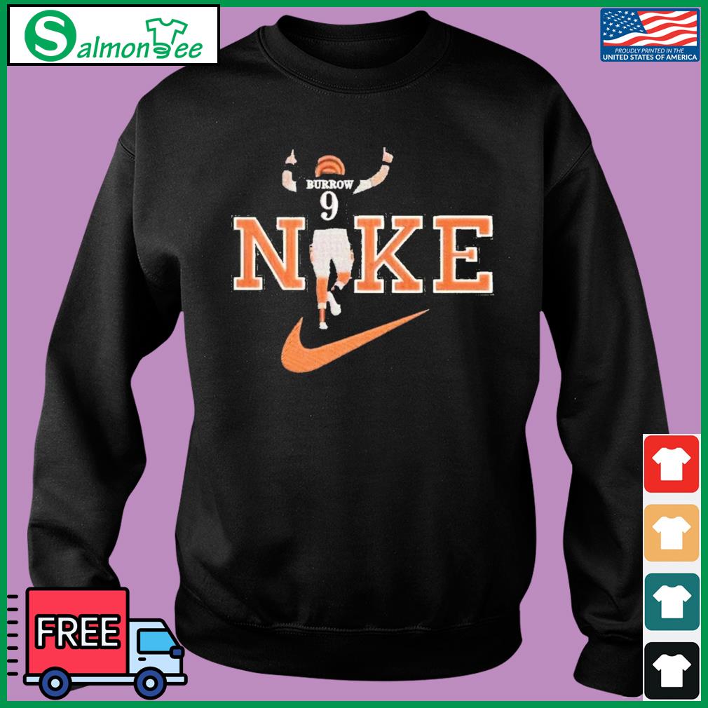 Joe Burrow Nike Cincinnati Bengals Shirt, hoodie, sweater, long sleeve and  tank top