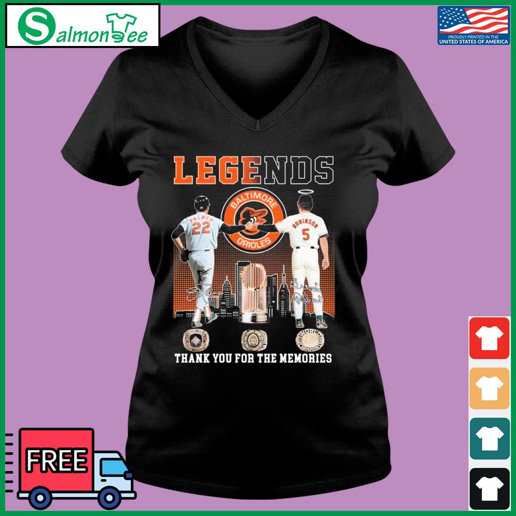 Legends Baltimore Orioles Palmer And Robinson Thank You For The