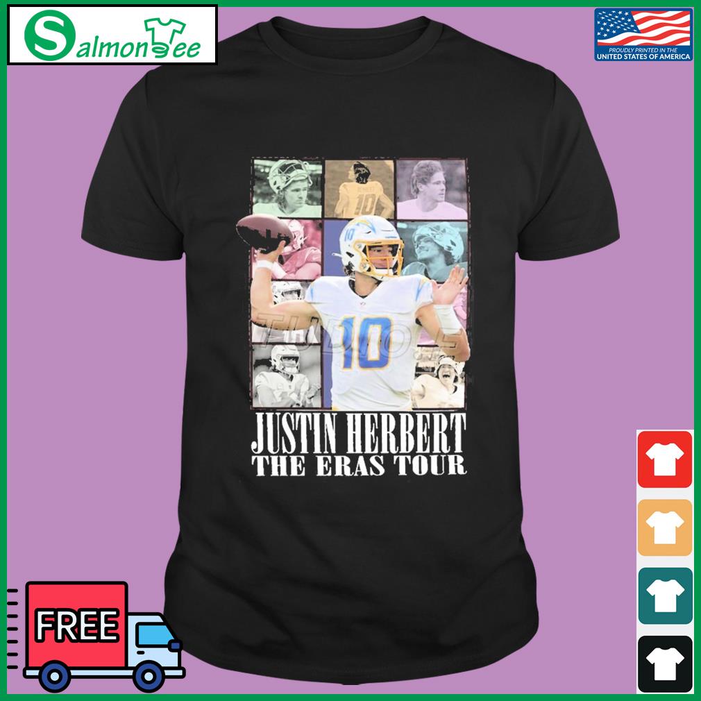 Justin Herbert The Eras Tour Shirt, Justin Herbert, Justin Herbert Shirt,  Justin Herbert Tshirt, Justin Herbert Sweatshirt