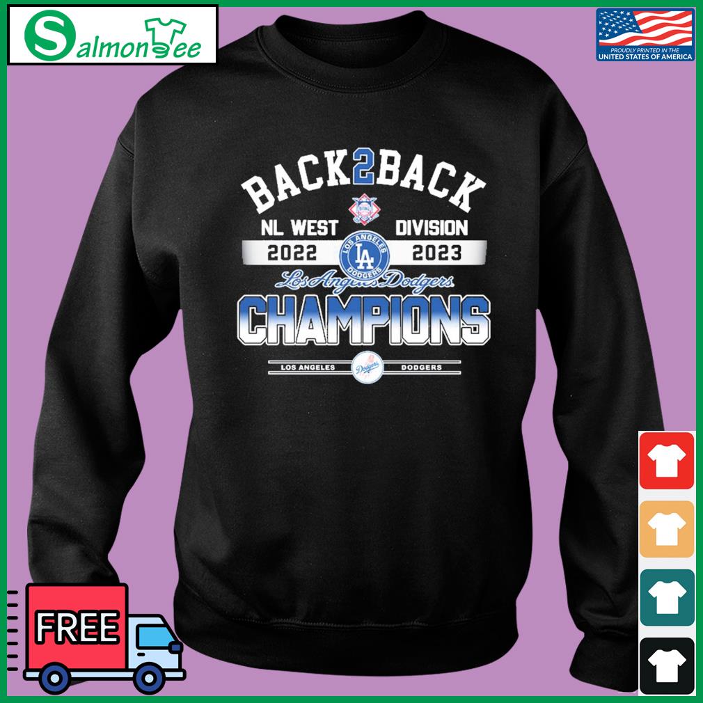 Los Angeles Dodgers 2023 Nl West Division Champions signatures shirt,  hoodie, sweater, long sleeve and tank top