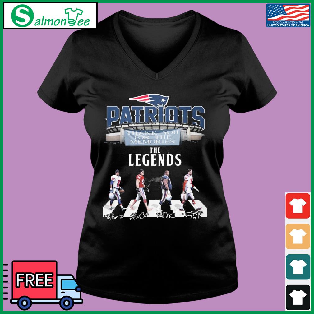 New England Patriots Abbey Road signatures shirt, hoodie, sweater, long  sleeve and tank top