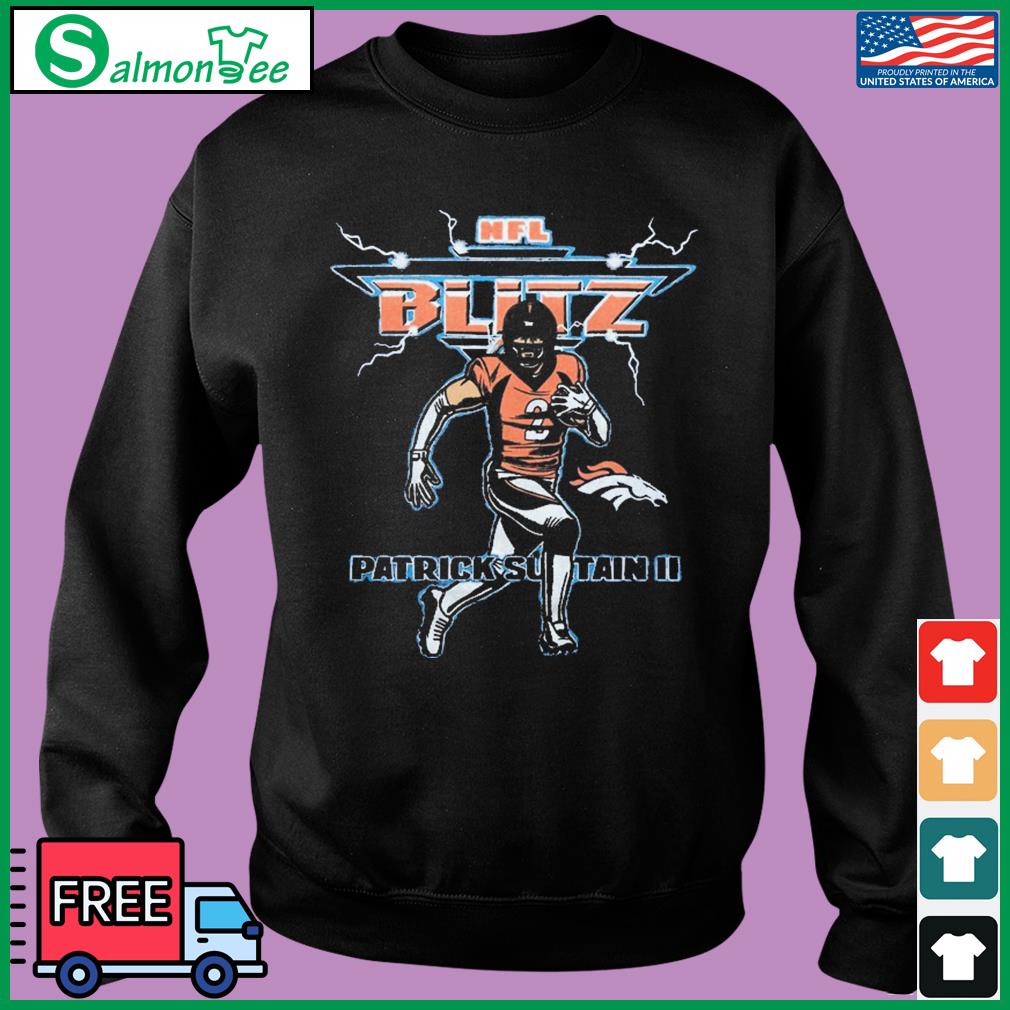 Nfl Blitz Denver Broncos Patrick Surtain Ii T-Shirt - ShirtsOwl Office