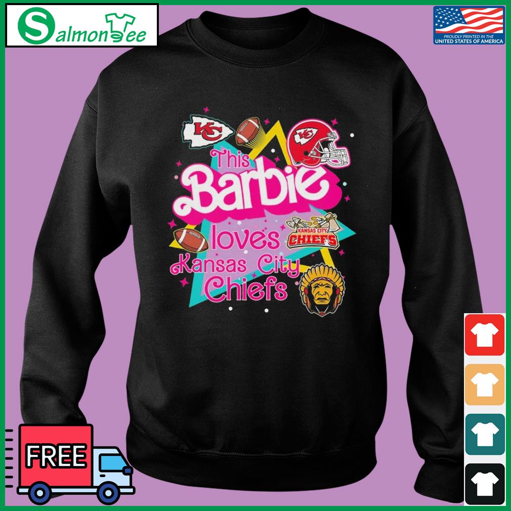 This Barbie loves Kansas City Chiefs shirt, hoodie, sweater, long sleeve  and tank top