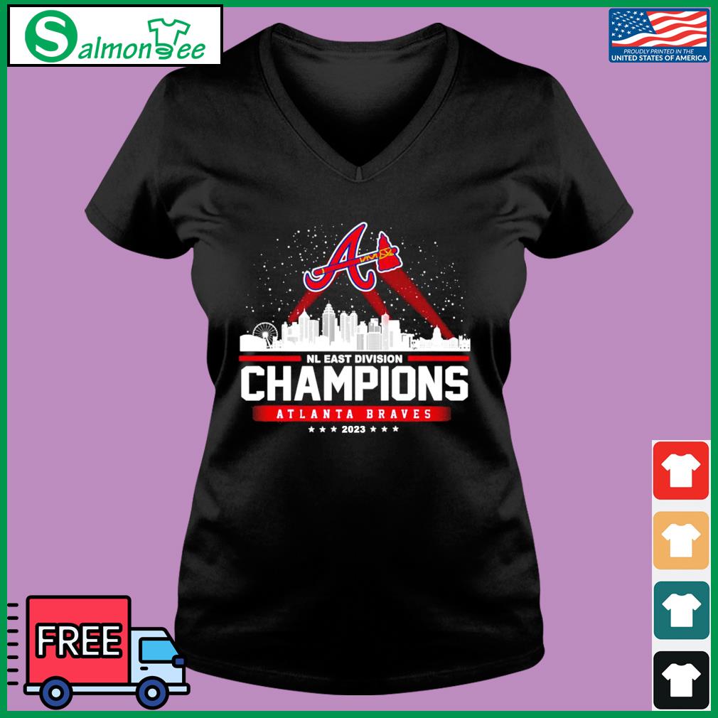 Official Atlanta Braves 2023 NL East Division Champions Shirt, hoodie,  longsleeve, sweatshirt, v-neck tee