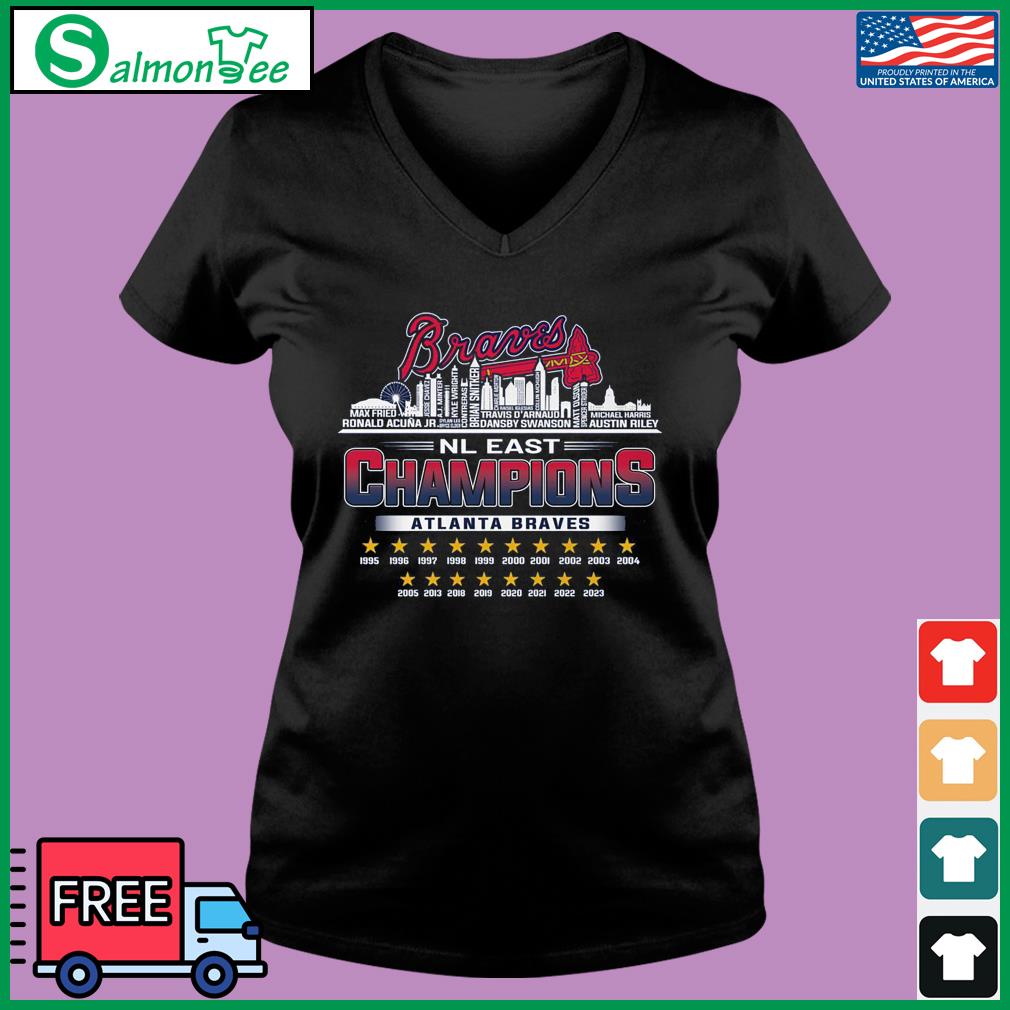 Atlanta Braves 2001 World Series Champions T-shirt World 