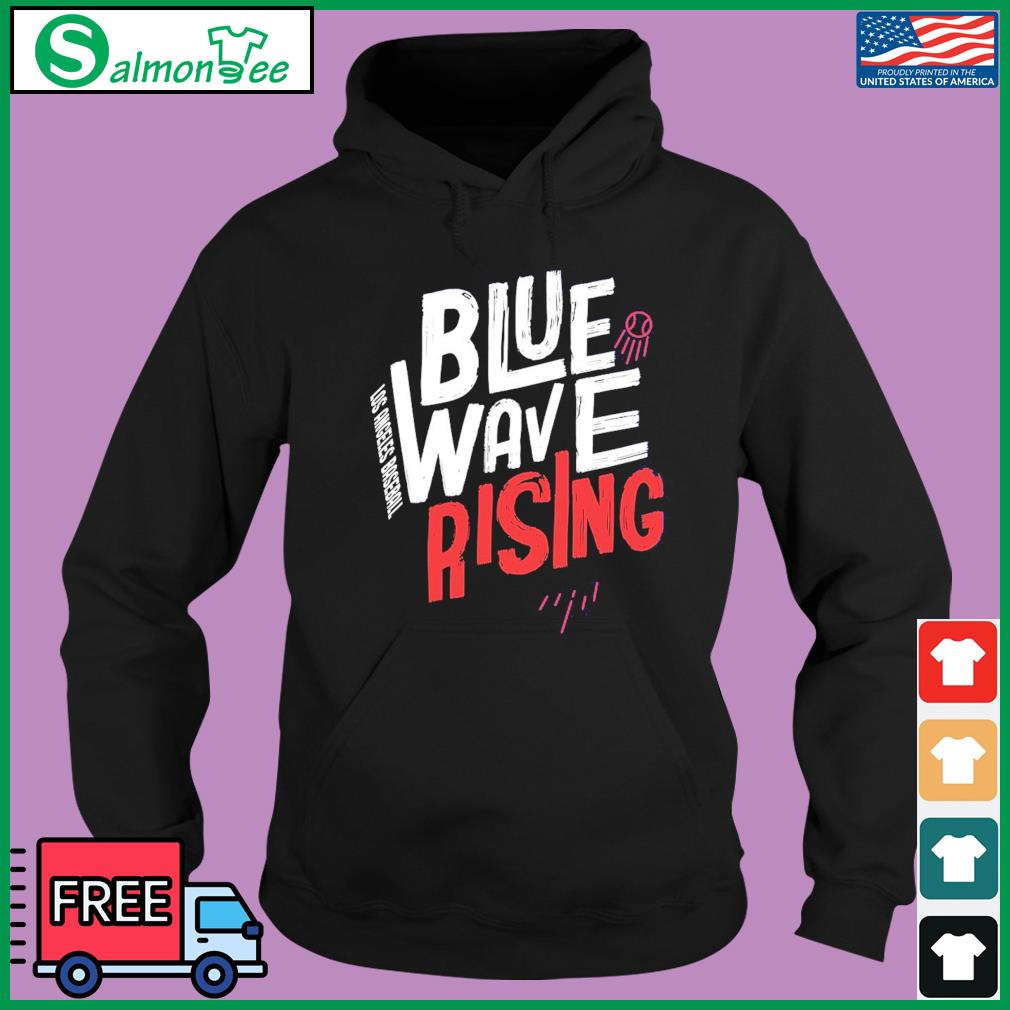 Official Los Angeles Dodgers Blue Wave Rising Shirt, hoodie