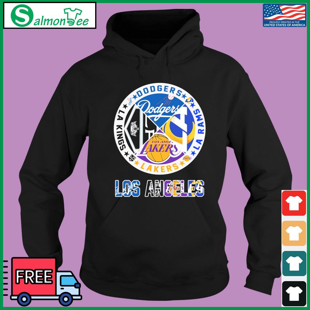 Los Angeles Sports Teams LA Dodgers LA Lakers LA Rams And LA Kings Logo  Shirt, hoodie, sweater, long sleeve and tank top