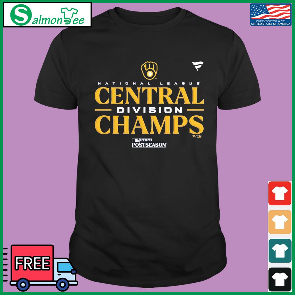 Original National League Central Division 2023 Champions Milwaukee Brewers  shirt, hoodie, sweater, long sleeve and tank top
