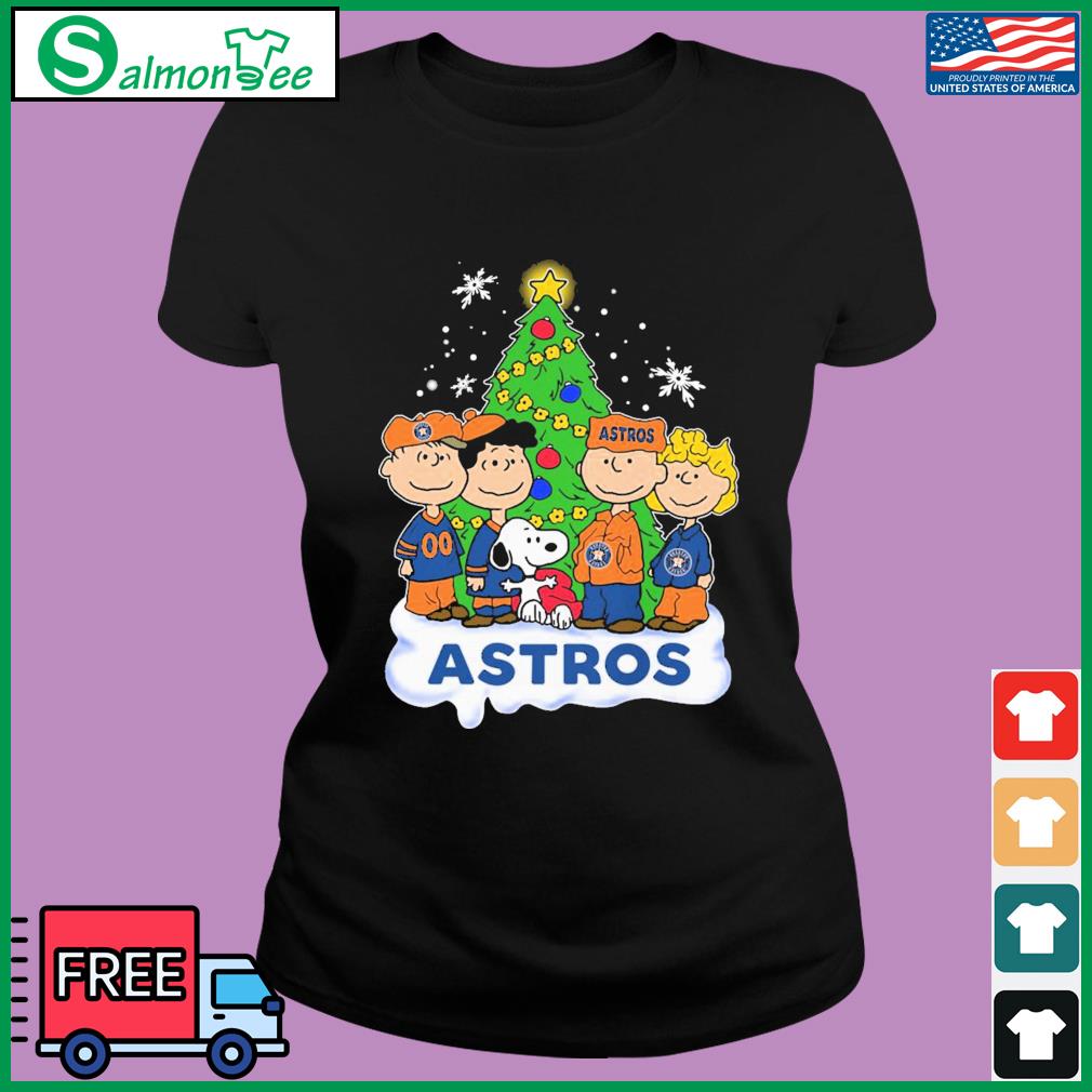 Peanuts Funny Houston Astros Shirts, Houston Astros Christmas