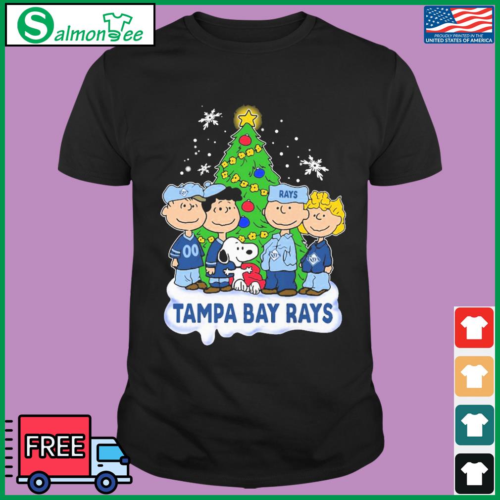 Peanuts Characters Loves Christmas And Tampa Bay Rays Shirt, hoodie,  sweater, long sleeve and tank top