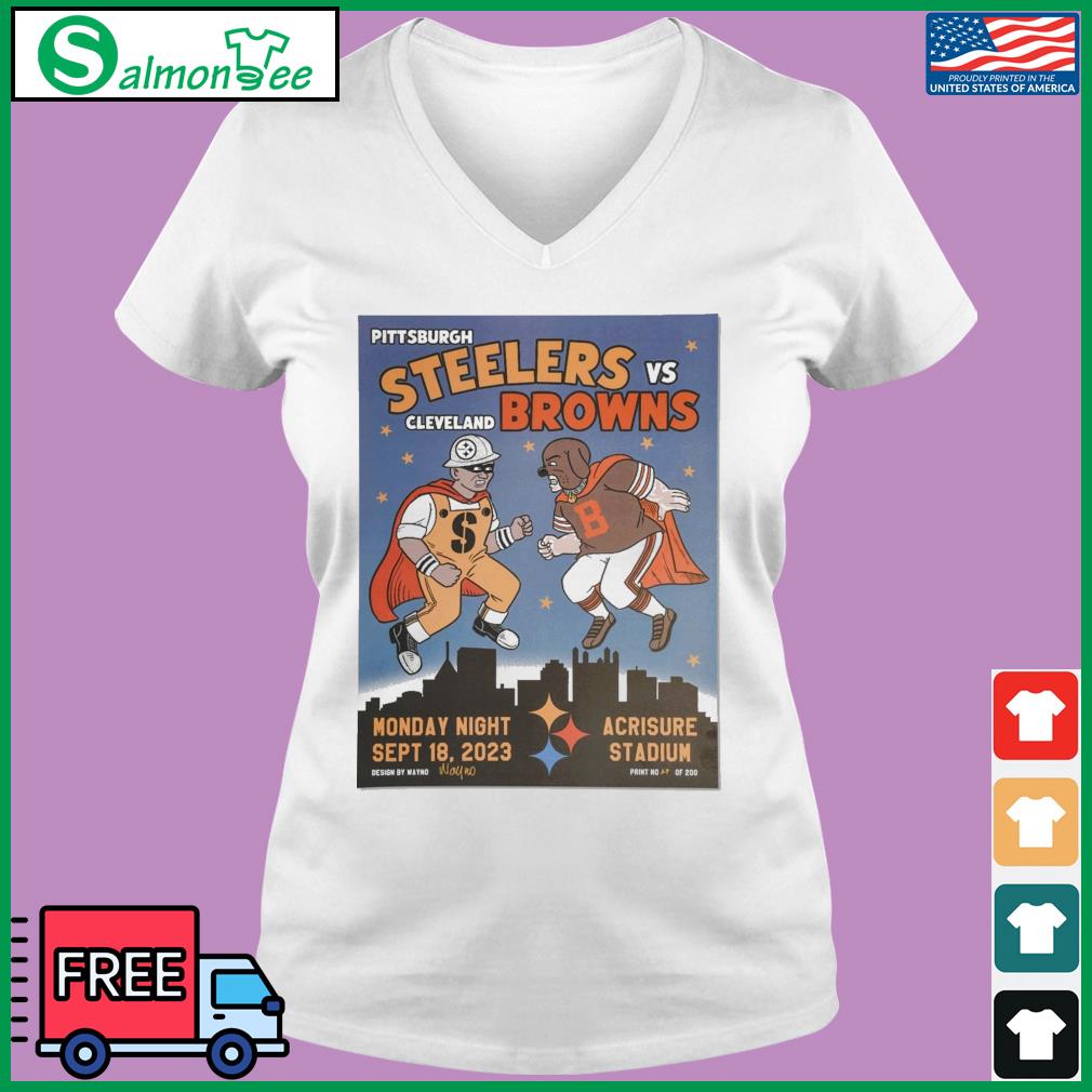 Pittsburgh Steelers vs. Cleveland Browns Monday Night Matchup September 18  2023 Shirt, hoodie, sweater, long sleeve and tank top