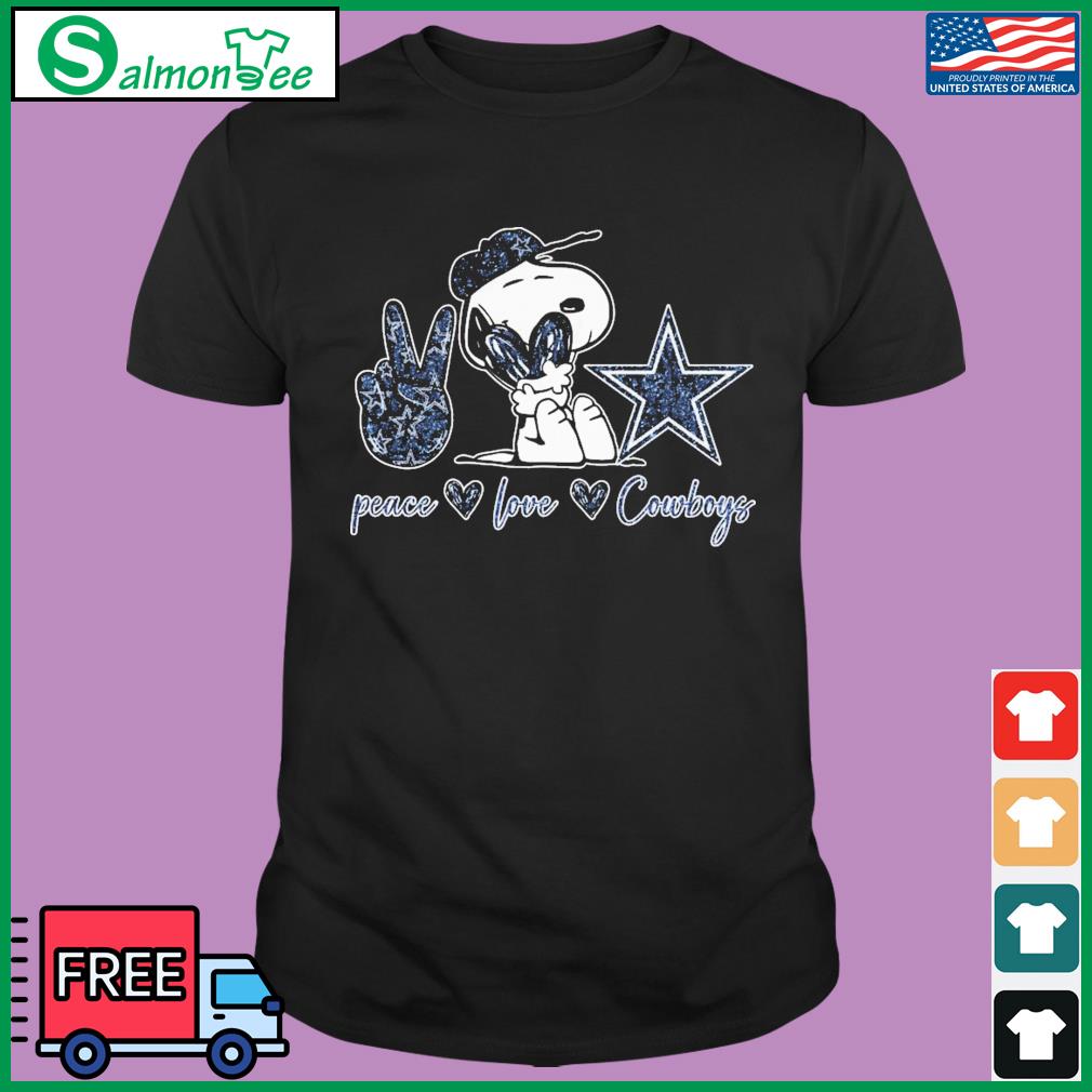 Peace Love Dallas Cowboys Shirt, Hoodie, Sweater, Long