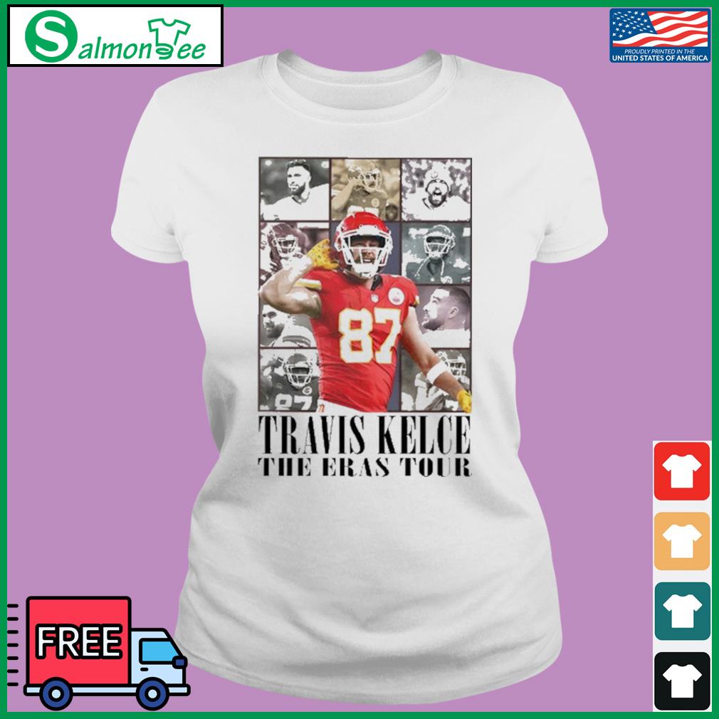 Kansas City Chiefs Travis Kelce The Eras Tour 2023 T-Shirt - Icestork